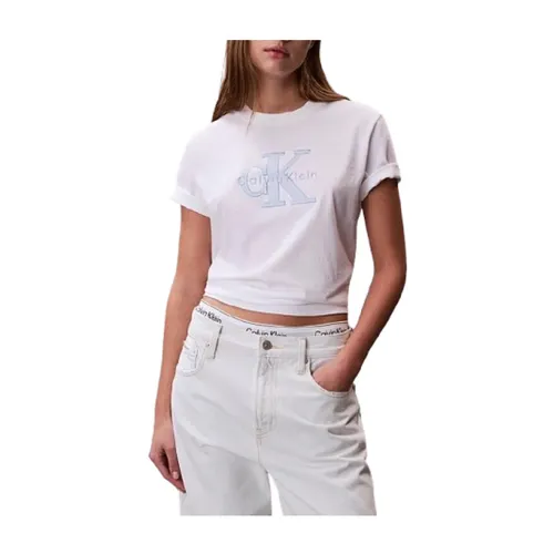 Tops > T-Shirts - - Calvin Klein - Modalova