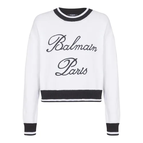 Knitwear > Round-neck Knitwear - - Balmain - Modalova