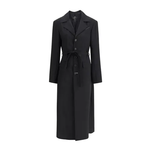 Coats > Belted Coats - - MM6 Maison Margiela - Modalova