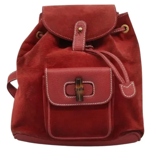 Pre-owned > Pre-owned Bags > Pre-owned Backpacks - - Gucci Vintage - Modalova