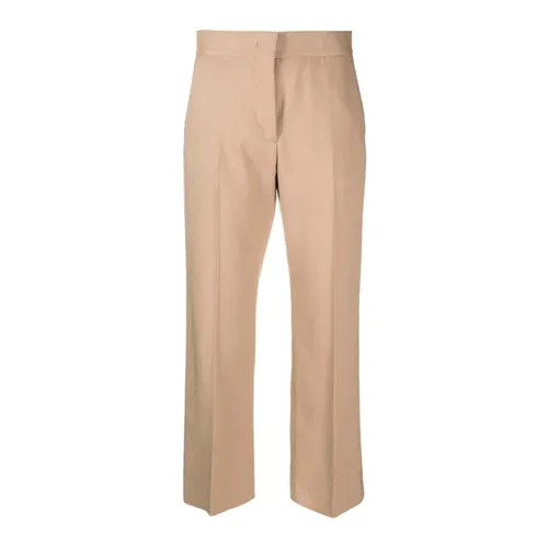 Trousers > Cropped Trousers - - Msgm - Modalova