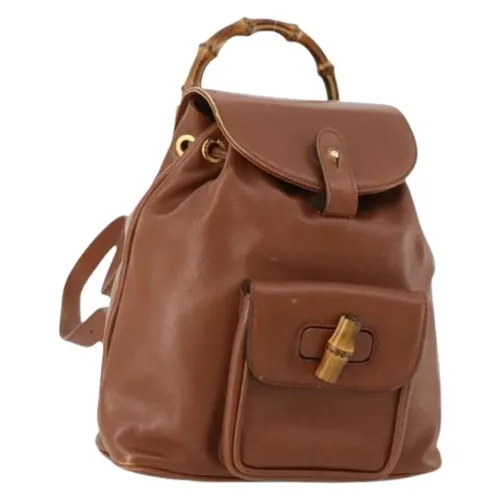 Pre-owned > Pre-owned Bags > Pre-owned Backpacks - - Gucci Vintage - Modalova