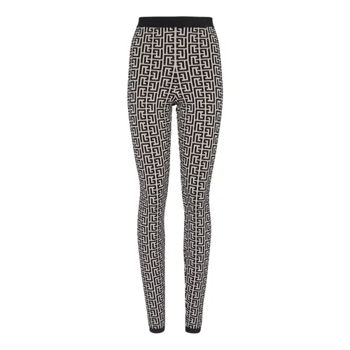 Trousers > Leggings - - Balmain - Modalova