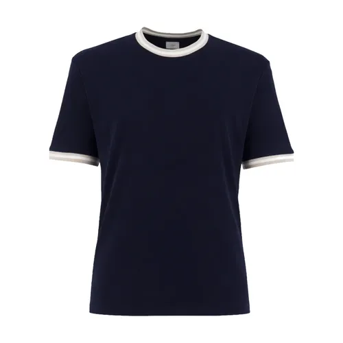 Eleventy - Tops > T-Shirts - Blue - Eleventy - Modalova