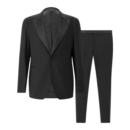 Suits > Suit Sets > Single Breasted Suits - - Tagliatore - Modalova
