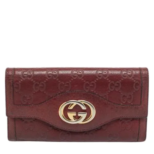 Pre-owned > Pre-owned Accessories > Pre-owned Wallets - - Gucci Vintage - Modalova