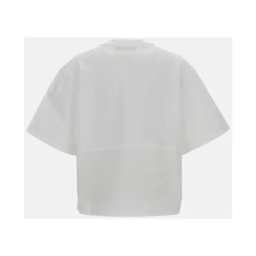 Plan C - Tops > T-Shirts - White - Plan C - Modalova