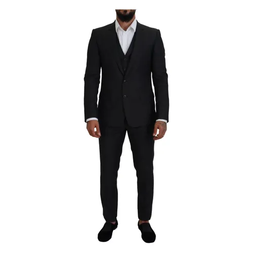 Suits > Suit Sets > Single Breasted Suits - - Dolce & Gabbana - Modalova