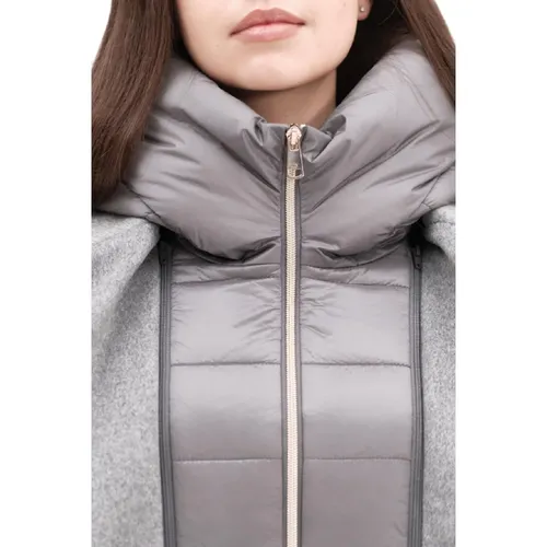 Coats > Single-Breasted Coats - - White Wise - Modalova