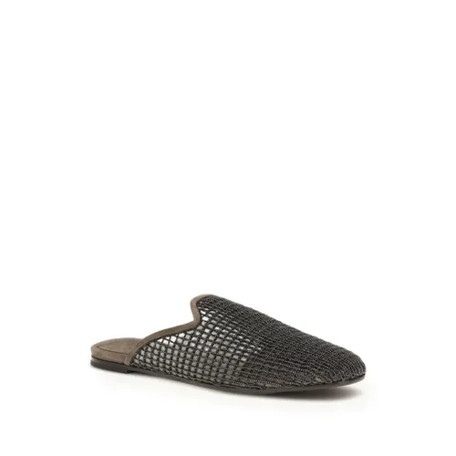 Shoes > Flats > Mules - - Brunello Cucinelli - Modalova