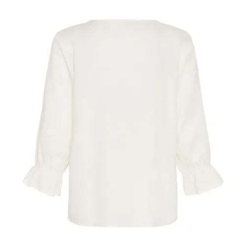 Blouses & Shirts > Blouses - - Cream - Modalova
