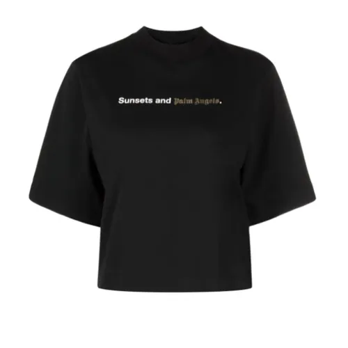 Tops > T-Shirts - - Palm Angels - Modalova