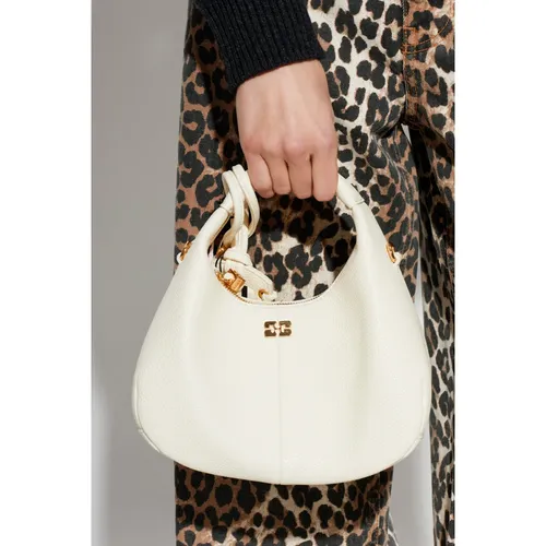 Ganni - Bags > Handbags - Beige - Ganni - Modalova