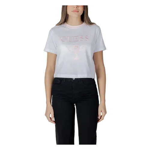 Guess - Tops > T-Shirts - White - Guess - Modalova