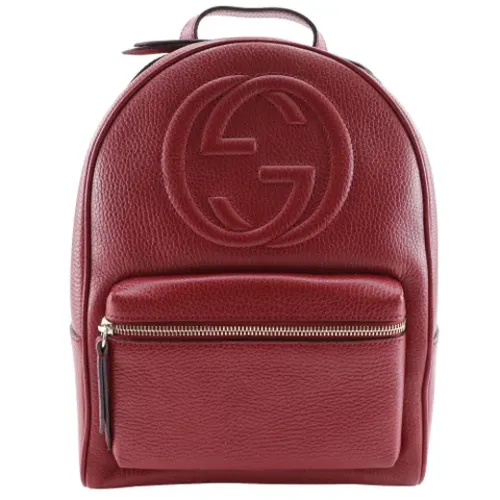 Pre-owned > Pre-owned Bags > Pre-owned Backpacks - - Gucci Vintage - Modalova