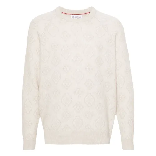 Knitwear > Round-neck Knitwear - - Brunello Cucinelli - Modalova