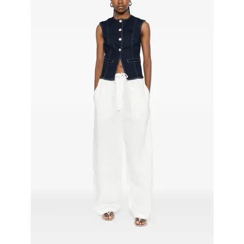 Liu Jo - Jackets > Vests - Blue - Liu Jo - Modalova