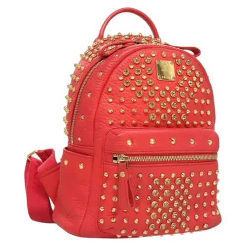 Pre-owned > Pre-owned Bags > Pre-owned Backpacks - - MCM Pre-owned - Modalova