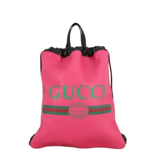 Pre-owned > Pre-owned Bags > Pre-owned Backpacks - - Gucci Vintage - Modalova