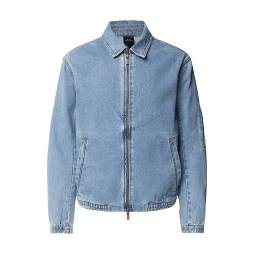 Jackets > Denim Jackets - - Armani Exchange - Modalova