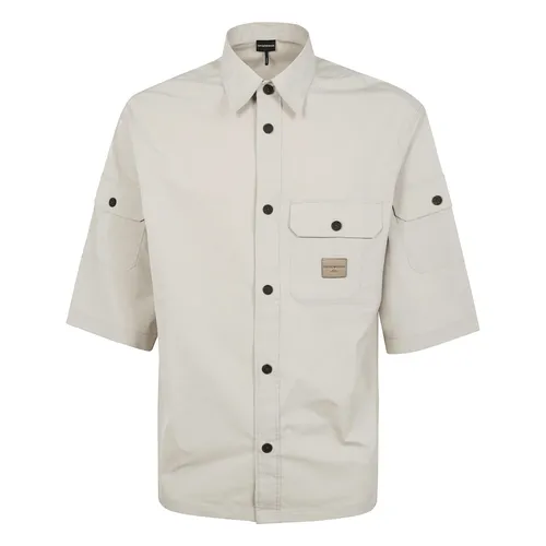 Shirts > Short Sleeve Shirts - - Emporio Armani - Modalova