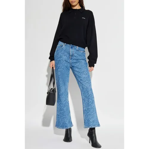 Jeans > Flared Jeans - - Ganni - Modalova