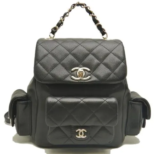 Pre-owned > Pre-owned Bags > Pre-owned Backpacks - - Chanel Vintage - Modalova