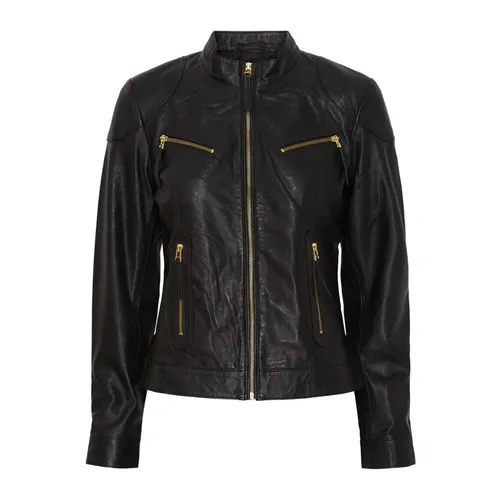 Jackets > Leather Jackets - - Notyz - Modalova