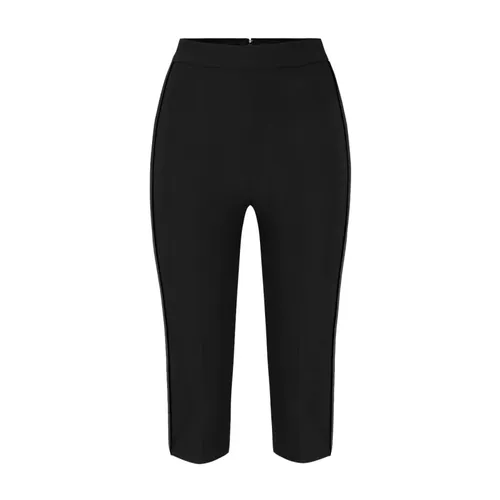 Trousers > Cropped Trousers - - Elisabetta Franchi - Modalova