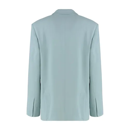 Pinko - Jackets > Blazers - Blue - Pinko - Modalova