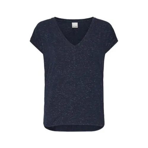 Ichi - Tops > T-Shirts - Blue - Ichi - Modalova