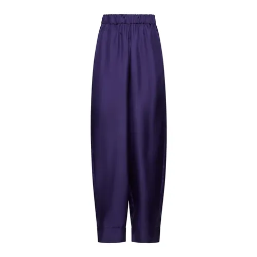 Trousers > Wide Trousers - - Blanca Vita - Modalova