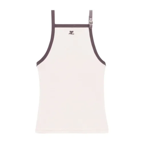 Tops > Sleeveless Tops - - Courrèges - Modalova