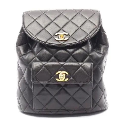 Pre-owned > Pre-owned Bags > Pre-owned Backpacks - - Chanel Vintage - Modalova