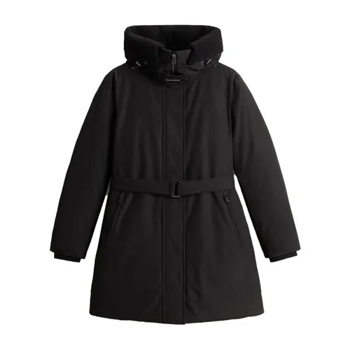 Coats > Belted Coats - - Woolrich - Modalova
