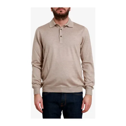 Fay - Tops > Polo Shirts - Beige - Fay - Modalova