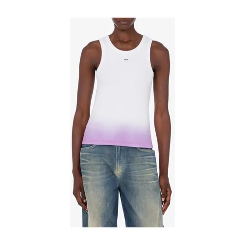 Tops > Sleeveless Tops - - Moschino - Modalova