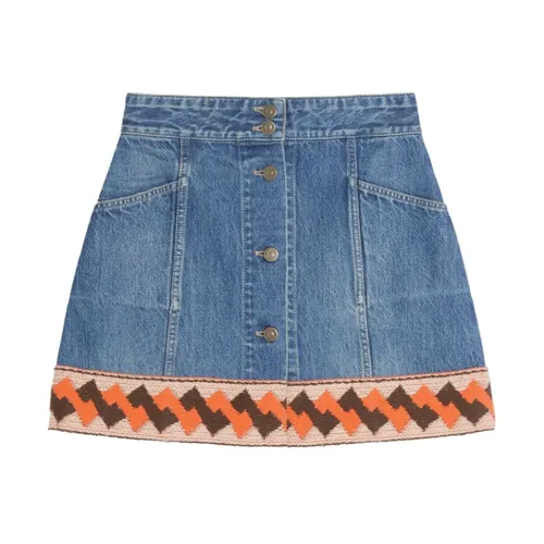 Skirts > Denim Skirts - - Valentino Garavani - Modalova
