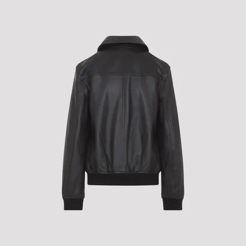 Jackets > Leather Jackets - - Yves Salomon - Modalova