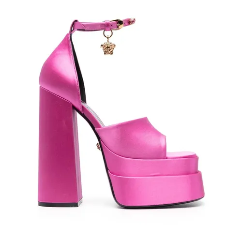 Shoes > Sandals > High Heel Sandals - - Versace - Modalova