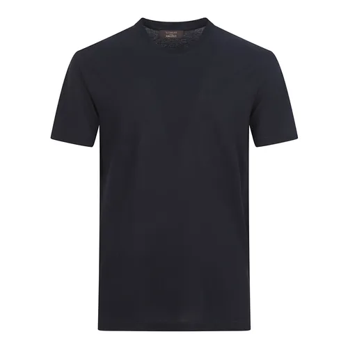 Zanone - Tops > T-Shirts - Blue - Zanone - Modalova