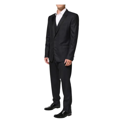 Suits > Suit Sets > Single Breasted Suits - - Dolce & Gabbana - Modalova