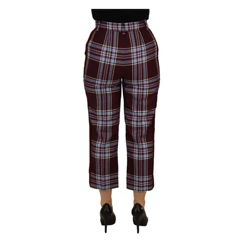 Trousers > Cropped Trousers - - Dolce & Gabbana - Modalova