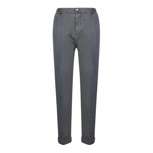 Kiton - Trousers > Chinos - Gray - Kiton - Modalova