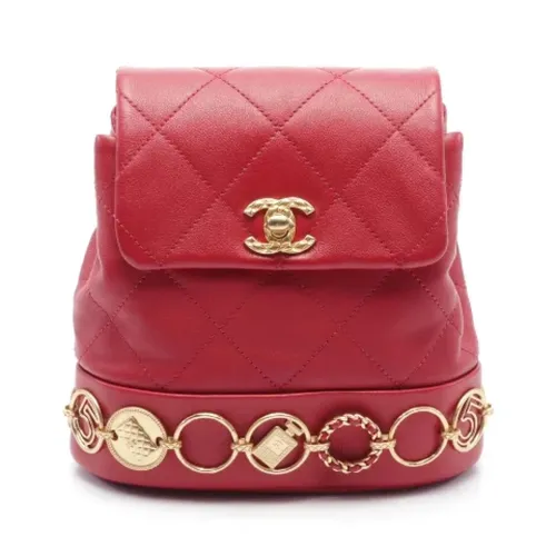 Pre-owned > Pre-owned Bags > Pre-owned Backpacks - - Chanel Vintage - Modalova