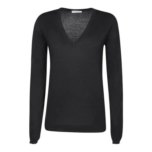 Knitwear > V-neck Knitwear - - Brunello Cucinelli - Modalova