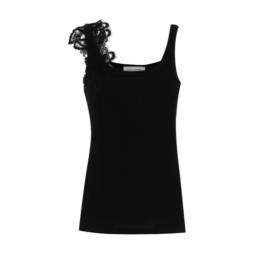 Tops > Sleeveless Tops - - Ermanno Scervino - Modalova