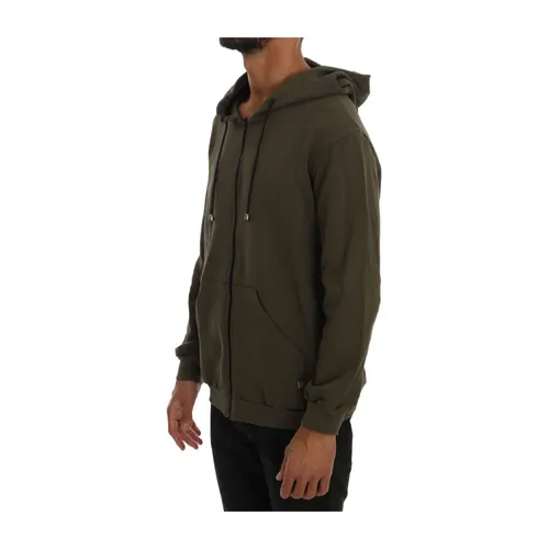 Sweatshirts & Hoodies > Zip-throughs - - Daniele Alessandrini - Modalova