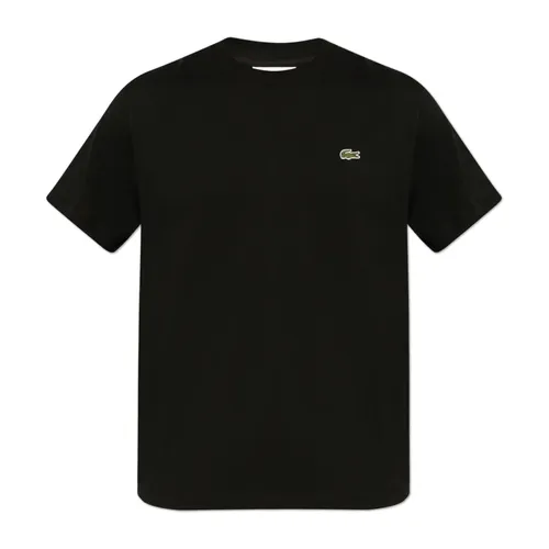 Lacoste - Tops > T-Shirts - Black - Lacoste - Modalova