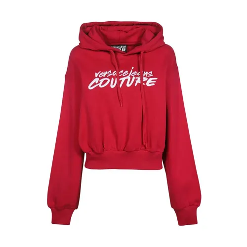 Sweatshirts & Hoodies > Hoodies - - Versace Jeans Couture - Modalova